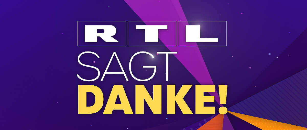 RTL sagt Danke