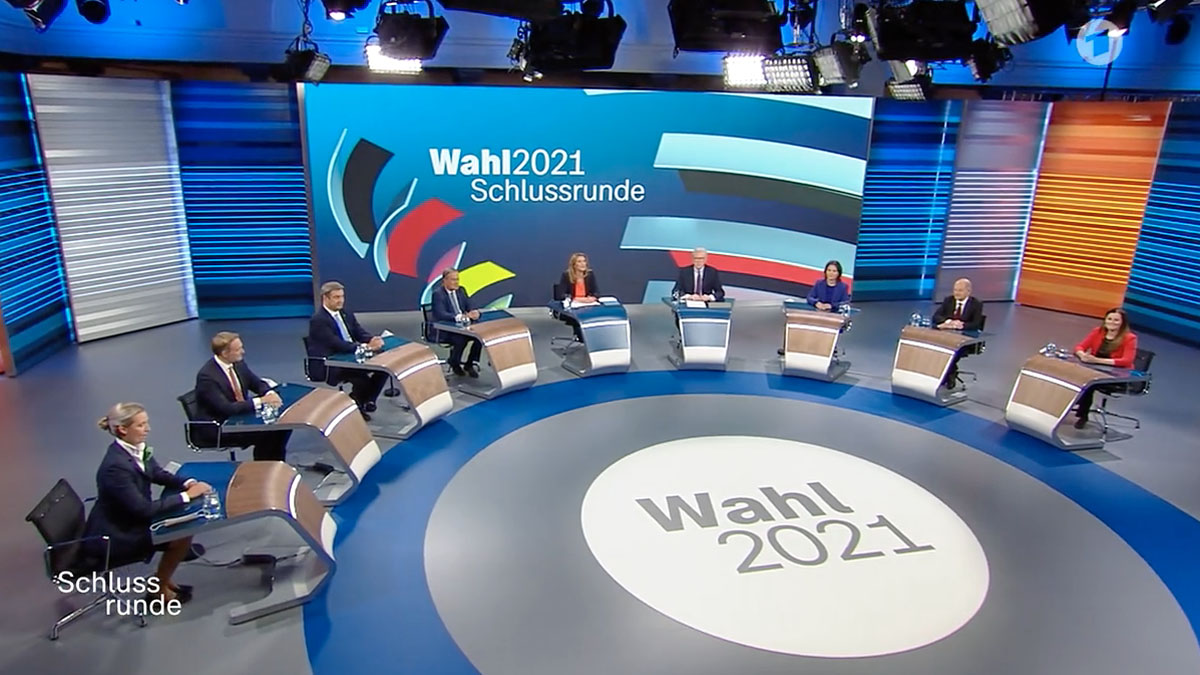 Wahl 2021 Schlussrunde