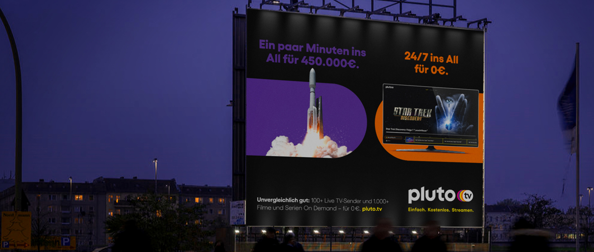 Pluto TV Kampagne