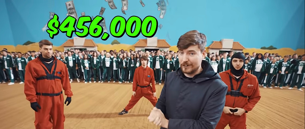 Squid Game Mr Beast