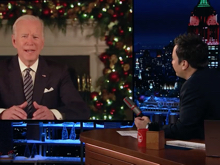 Joe Biden bei Jimmy Fallon