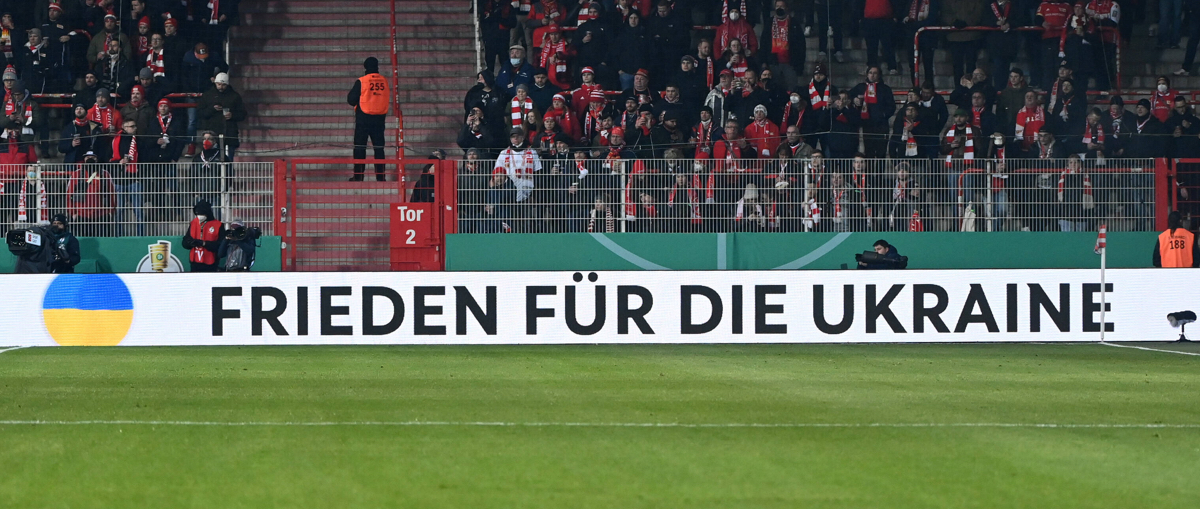 Ukraine-Statement im DFB-Pokal
