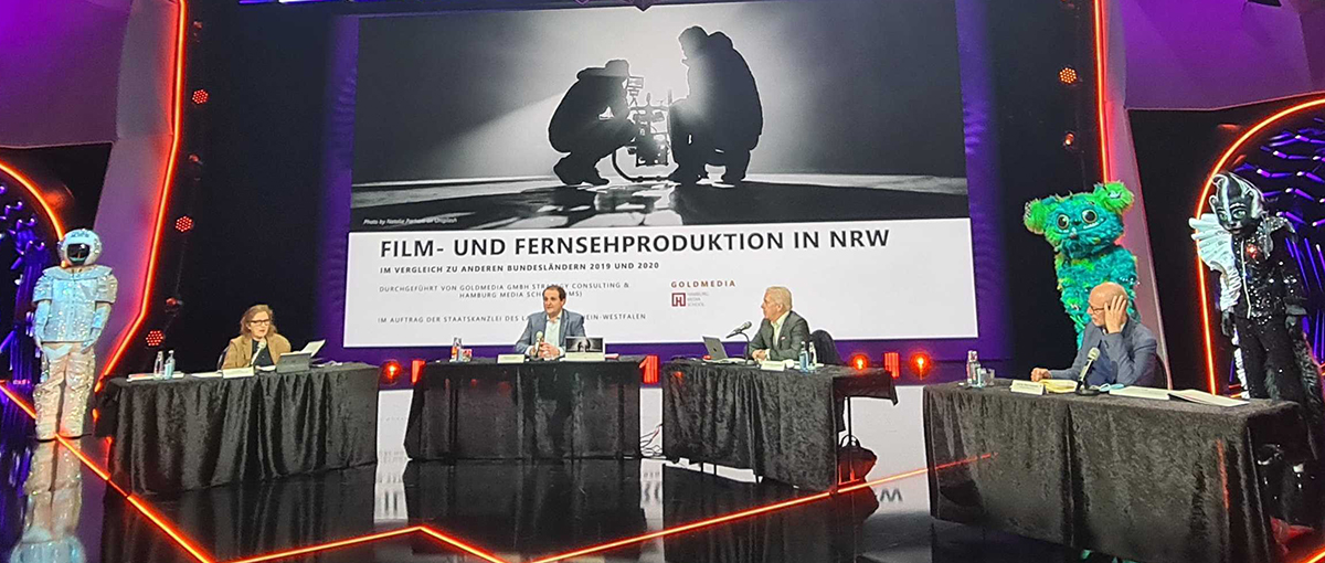 Präsentation Studie Film- und Fernsehproduktion NRW