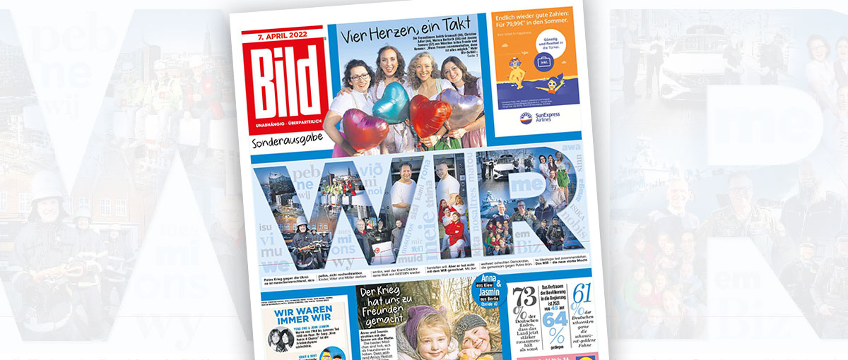 "Bild"-Sonderausgabe "Wir"