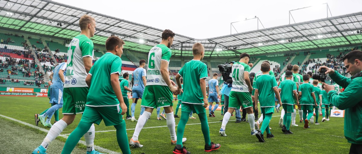 Rapid Wien gegen Tirol, Admiral Bundesliga