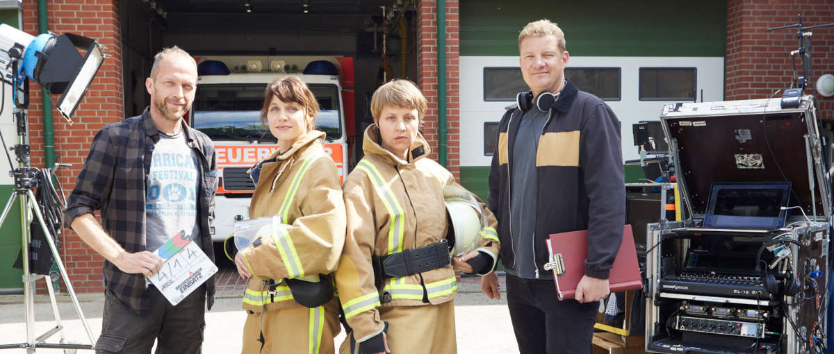 Brandheißer Einsatz