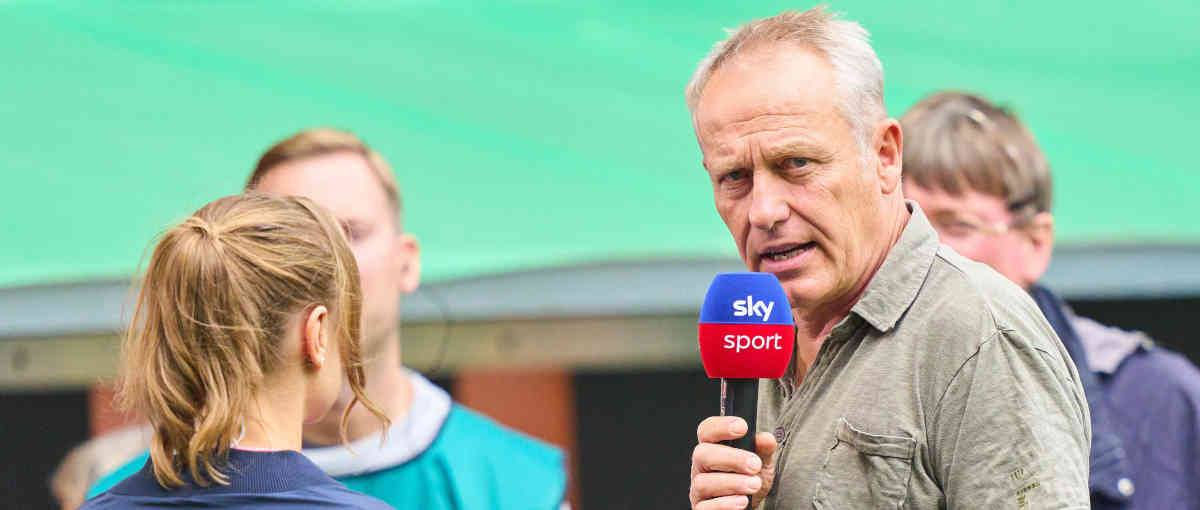 Christian Streich bei Sky