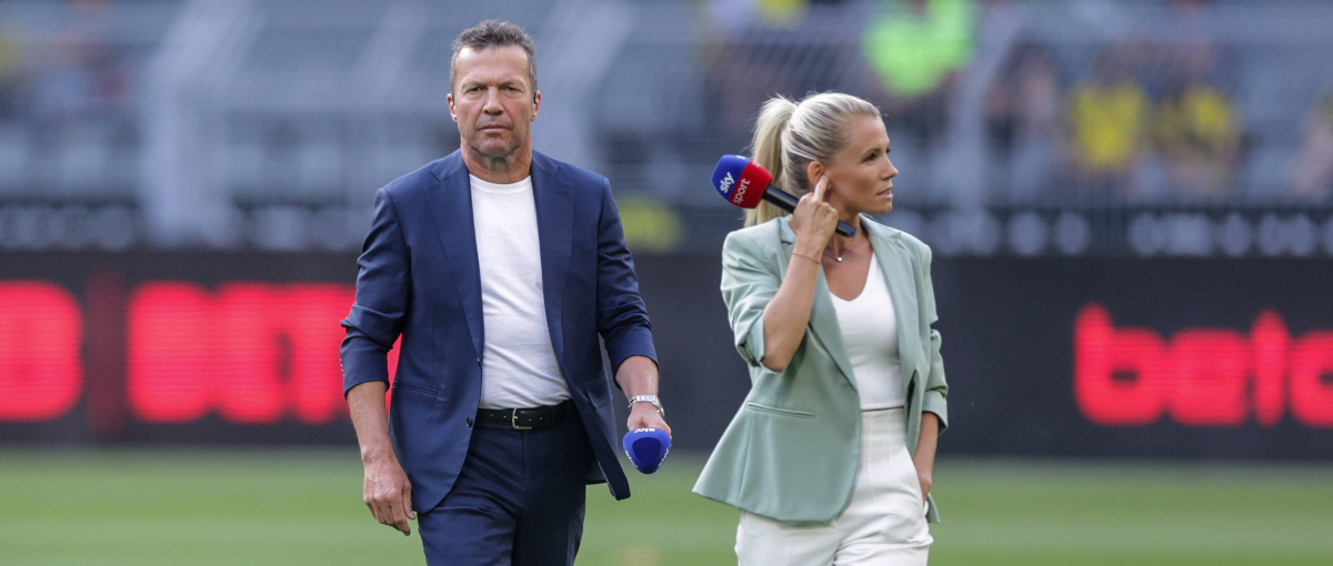 Lothar Matthäus und Julia Simic