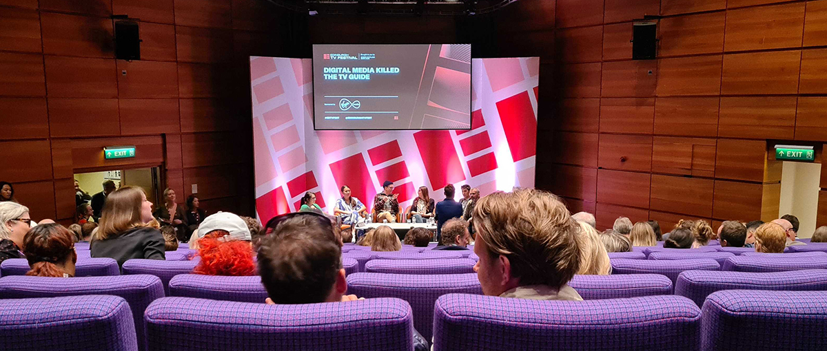 Edinburgh Television Festival / Digital Media killed TV Guide