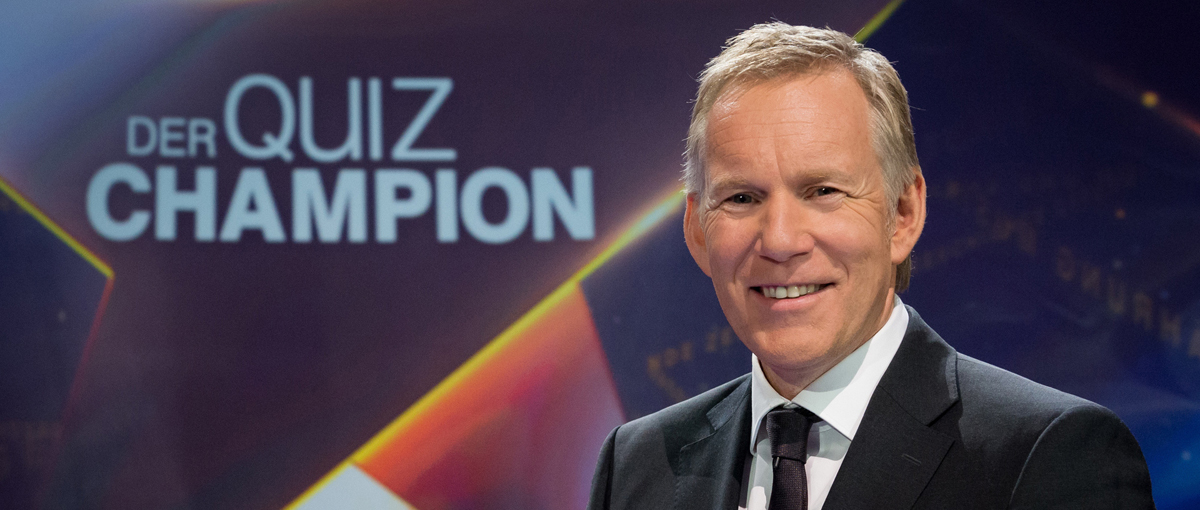 Der Quiz-Champion mit Johannes B. Kerner