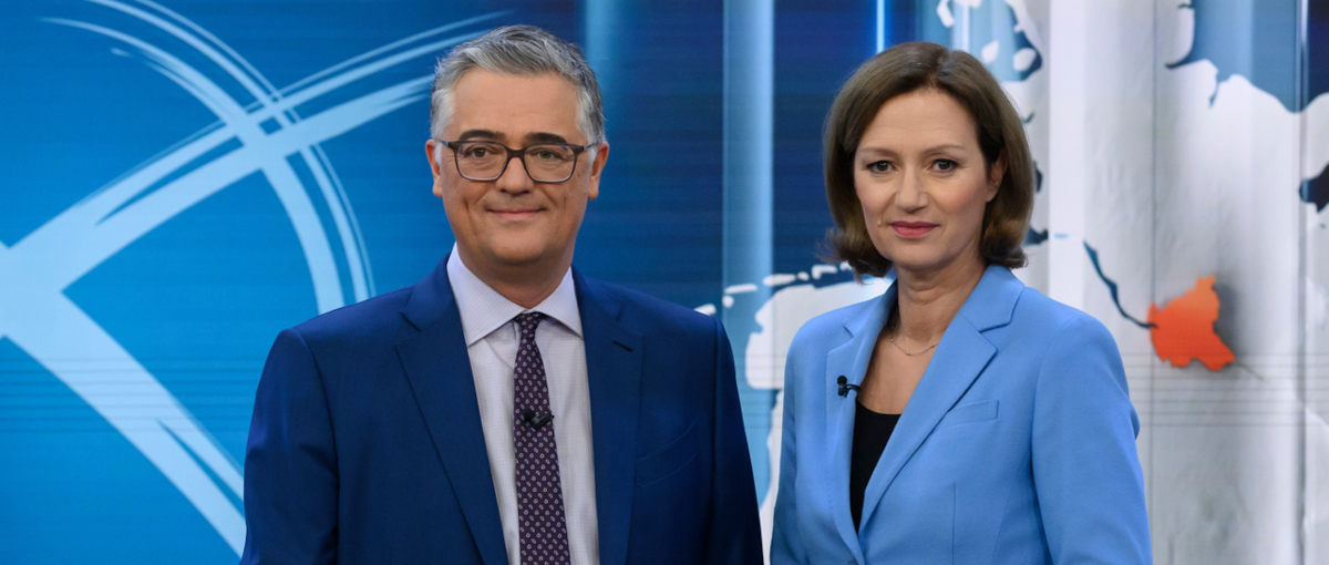 Matthias Fornoff und Bettina Schausten