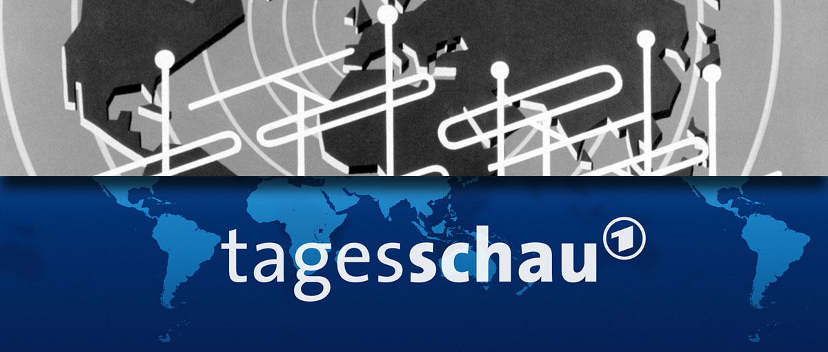 Tagesschau 1952 und 2022