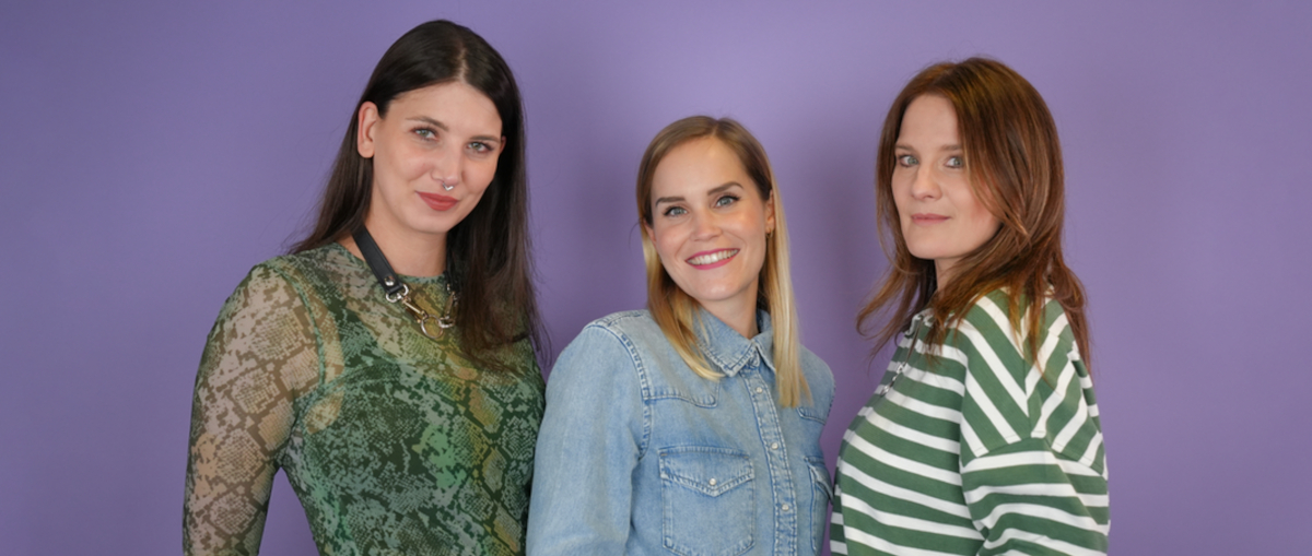 Ronja Thiede, Saskia Neumann und Anne Raddatz