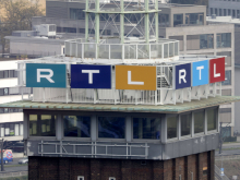 RTL-Logo in Köln-Deutz
