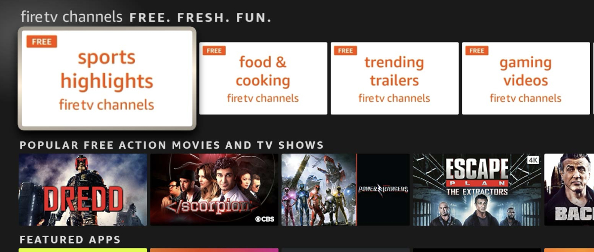 Fire TV Channels