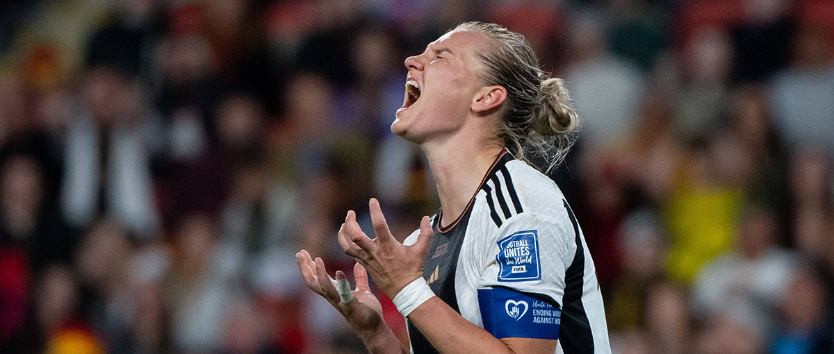 Alexandra Popp bei Deutschland - Südkorea