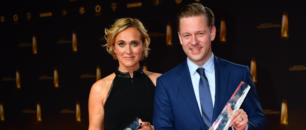 Caren Miosga und Helge Fuhst