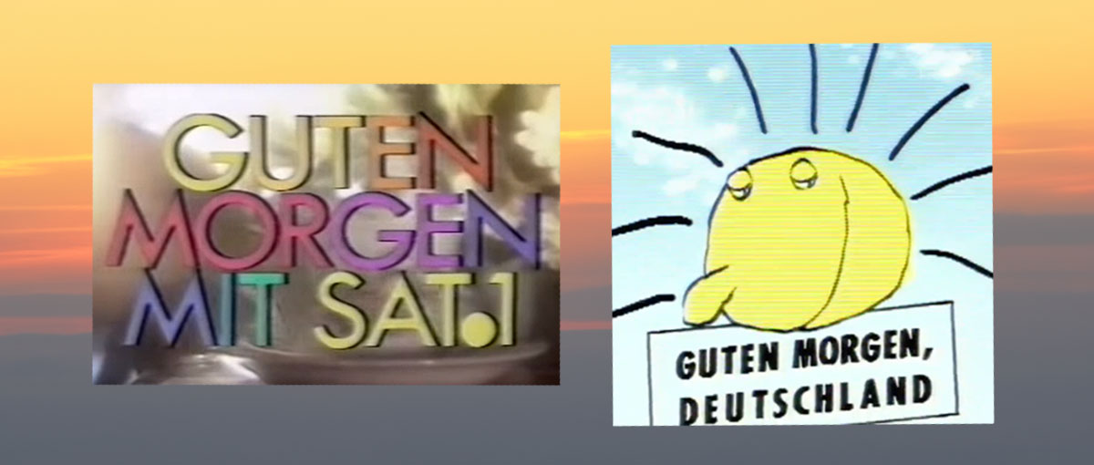 Frühstücksfernsehen Anfänge