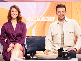 Julia Furdea und Jakob Glanzner bei Cafe Puls