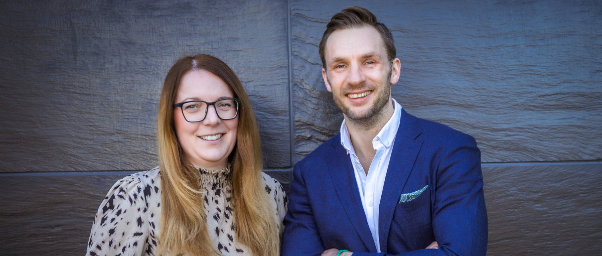 Silke Hauschild und Sebastian Habersetzer