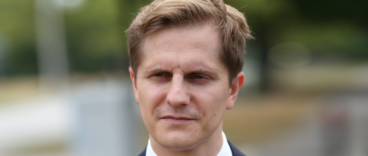 Staatssekretär Benjamin Grimm (SPD)