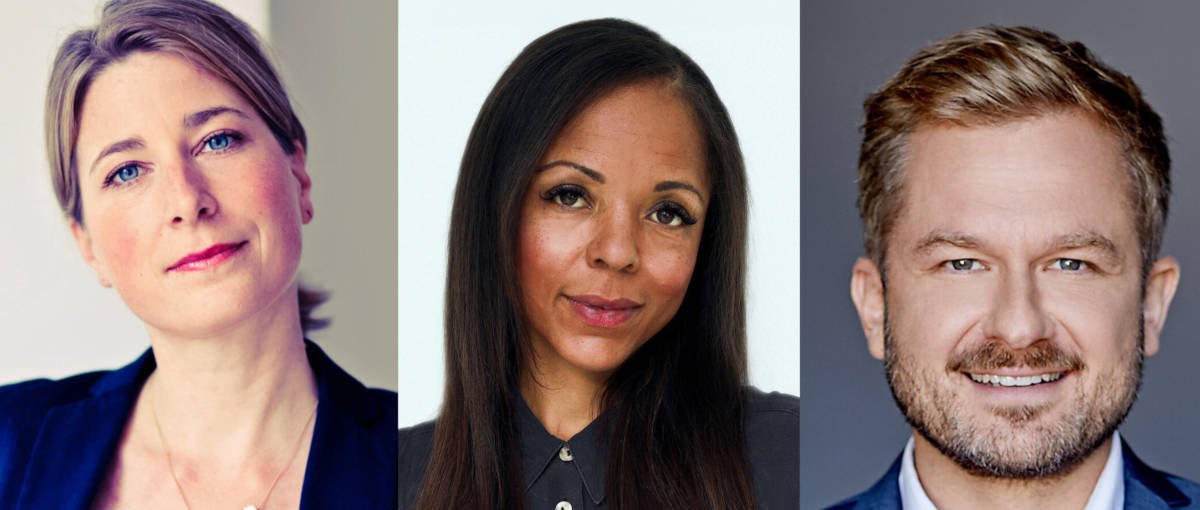 Franziska von Malsen, Elisabeth Sofeso und Burkhardt Weiß i