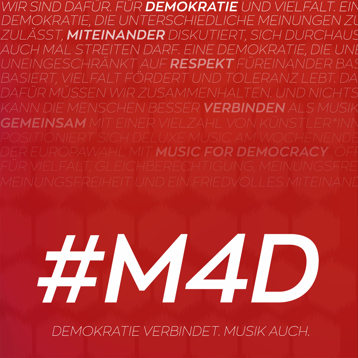 Demokratie-Initiative von Deluxe Music