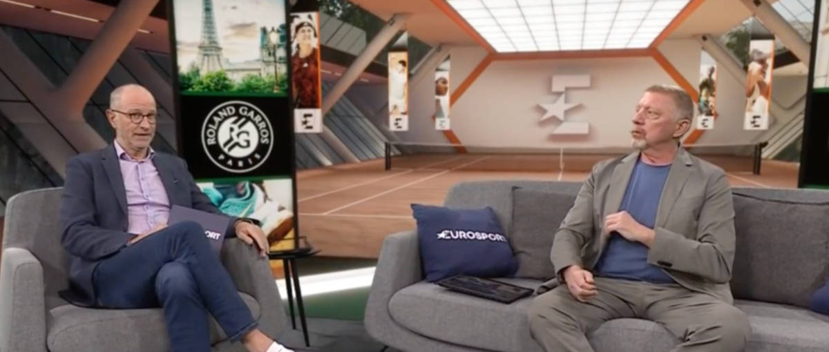 Roland Garros 2024 Eurosport Stach/Becker