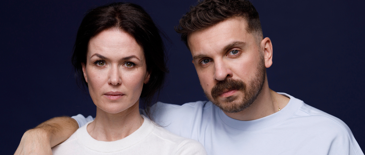 Melika Foroutan und Edin Hasanovic