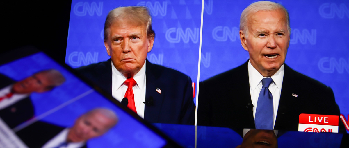 Donald Trump und Joe Biden