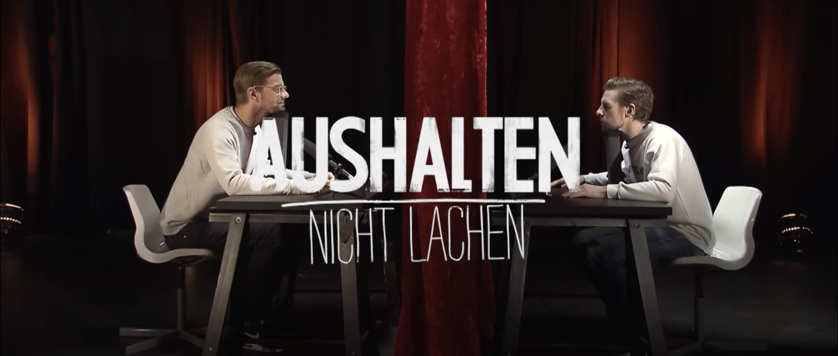 Aushalten: Nicht lachen
