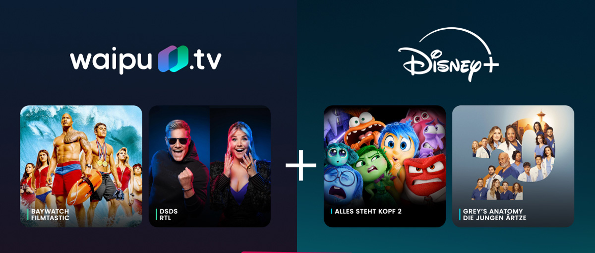 Waipu.TV und Disney
