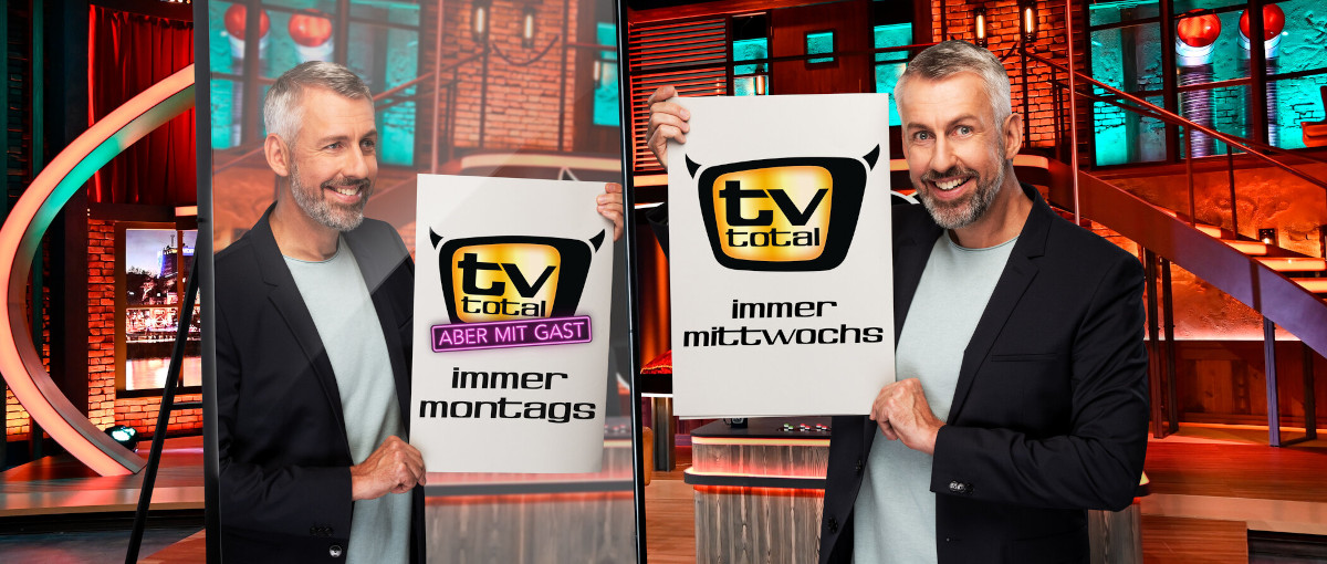 TV total, aber mit Gast