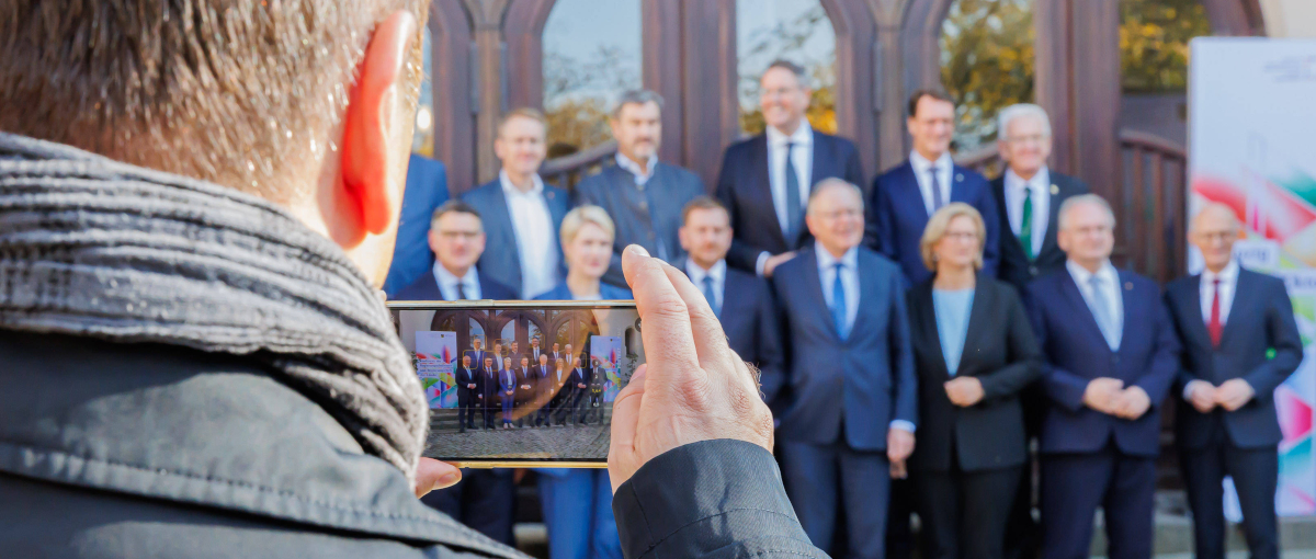 Ministerpräsidentenkonferenz in Leipzig