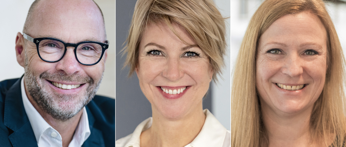 Christoph Hammerschmidt, Stefanie Germann und Christiane Fritz