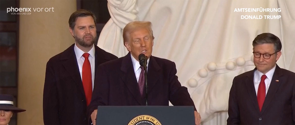 Amtseinführung Donald Trump