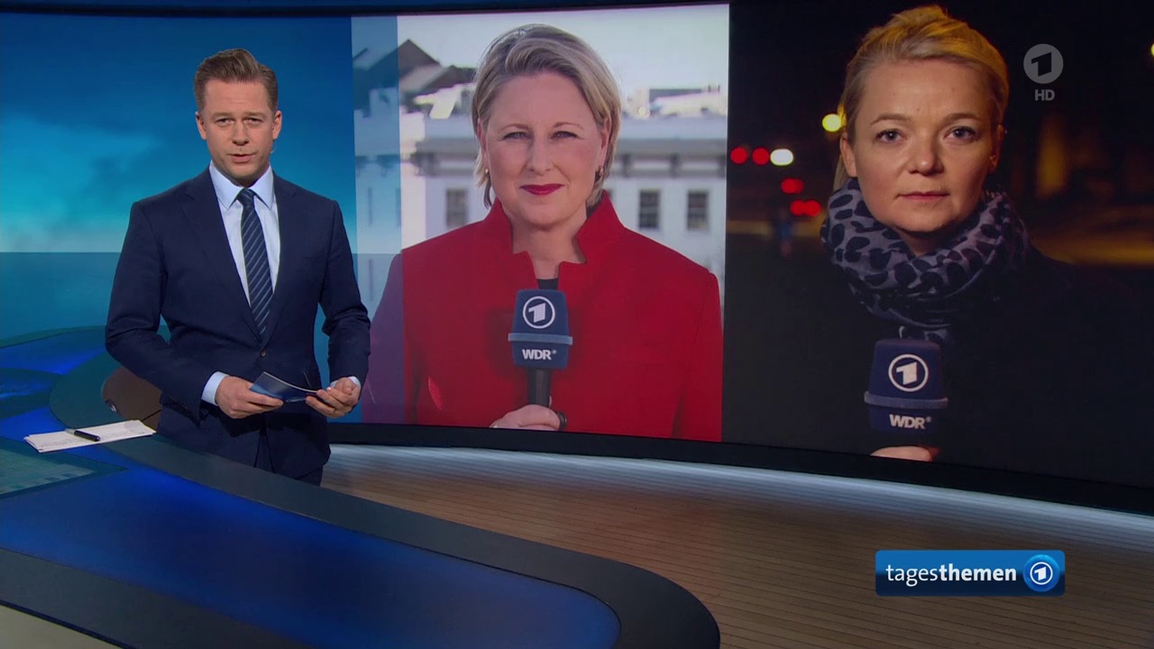 Tagesthemen im März 2025