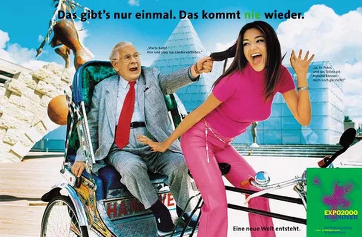 Werbeplakat Expo 2000