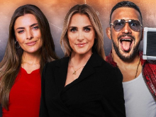 Sophia Thomalla, Anna Kraft und Max Coga