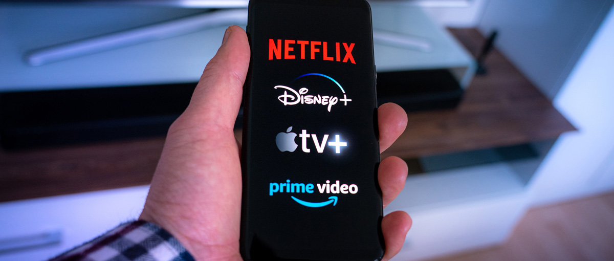 Netflix, Disney+, Prime Video, Apple TV