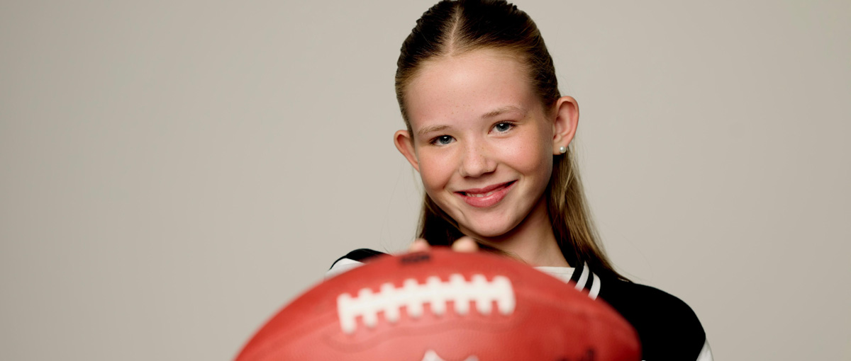 NFL bei Toggo, Kinder-Reporterin Emma