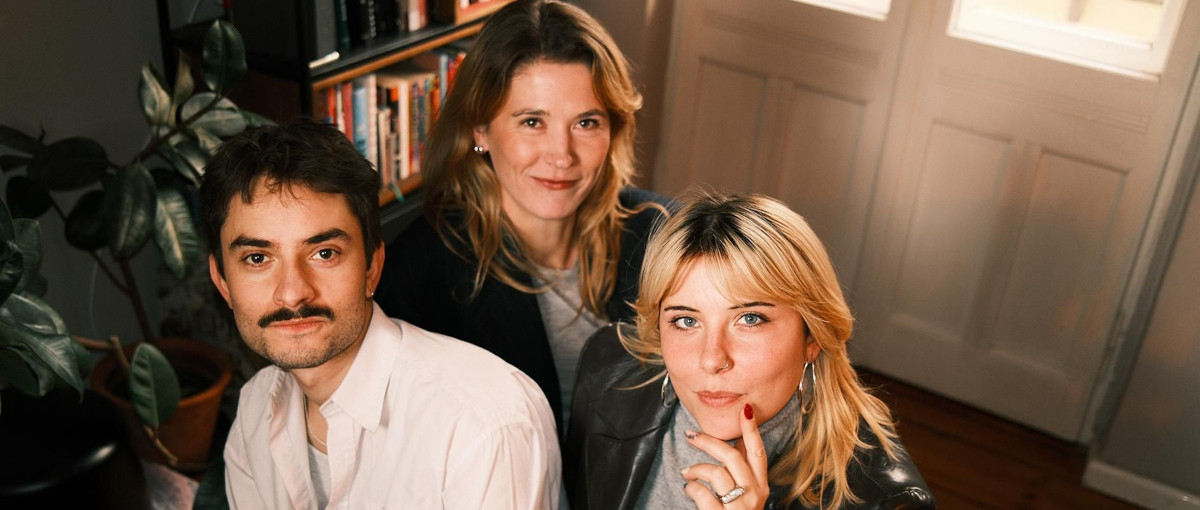 Bernhard Strobel, Lotta Schmelzer und Lisa Purtscher