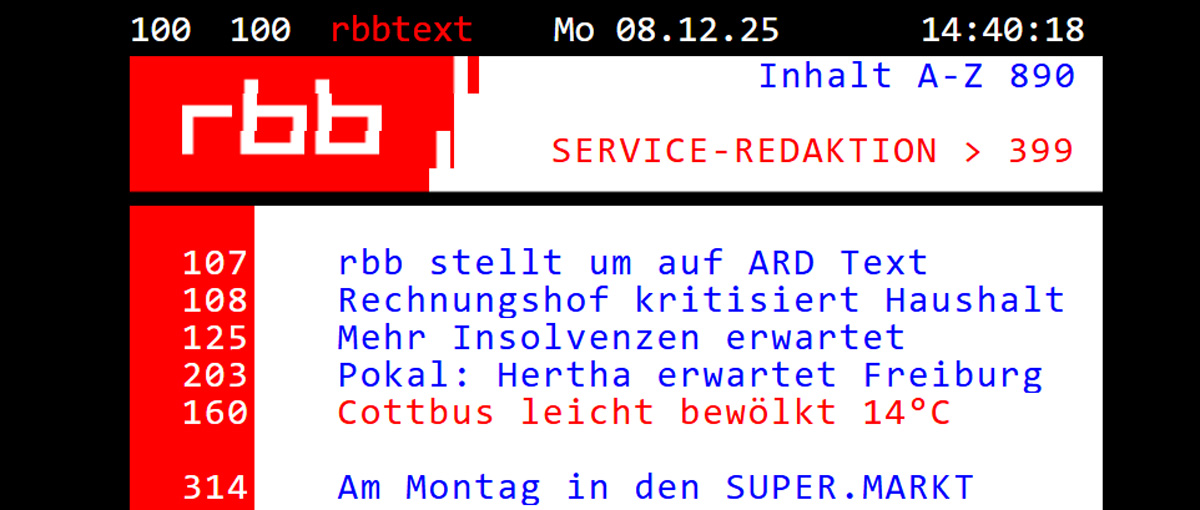 RBB Teletext