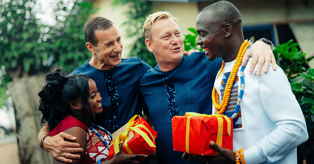 Kai und Knossi auf Hochzeitsreise