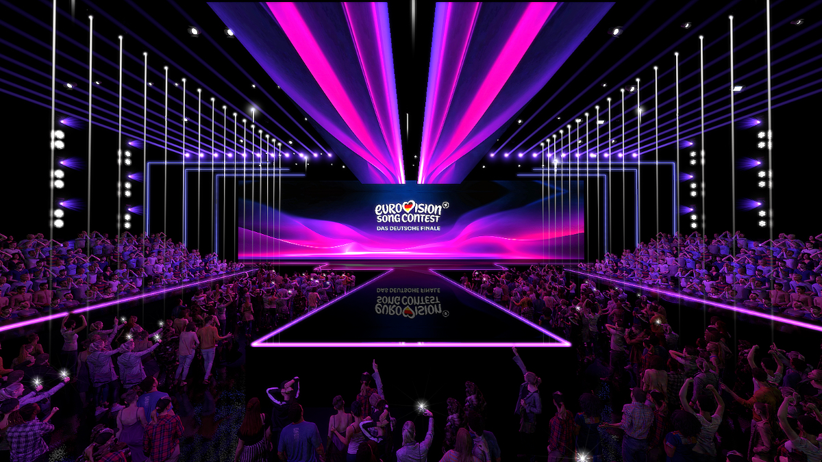 ESC-Bühne Deutsches Finale 2026