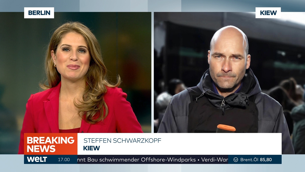 Welt, optischer Refresh 2026