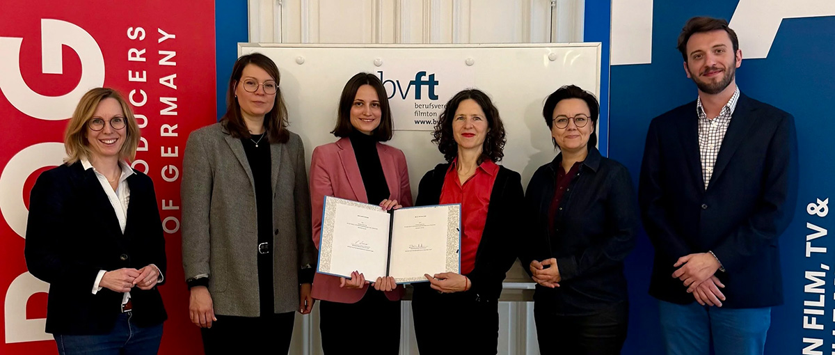 Wiebke Wiesner (PA), Britta Strampe (PROG), Catherine Lieser (bvft), Julia Maier-Hauff (PROG), Michelle Müntefering (PA), Florian Singalla (PA)