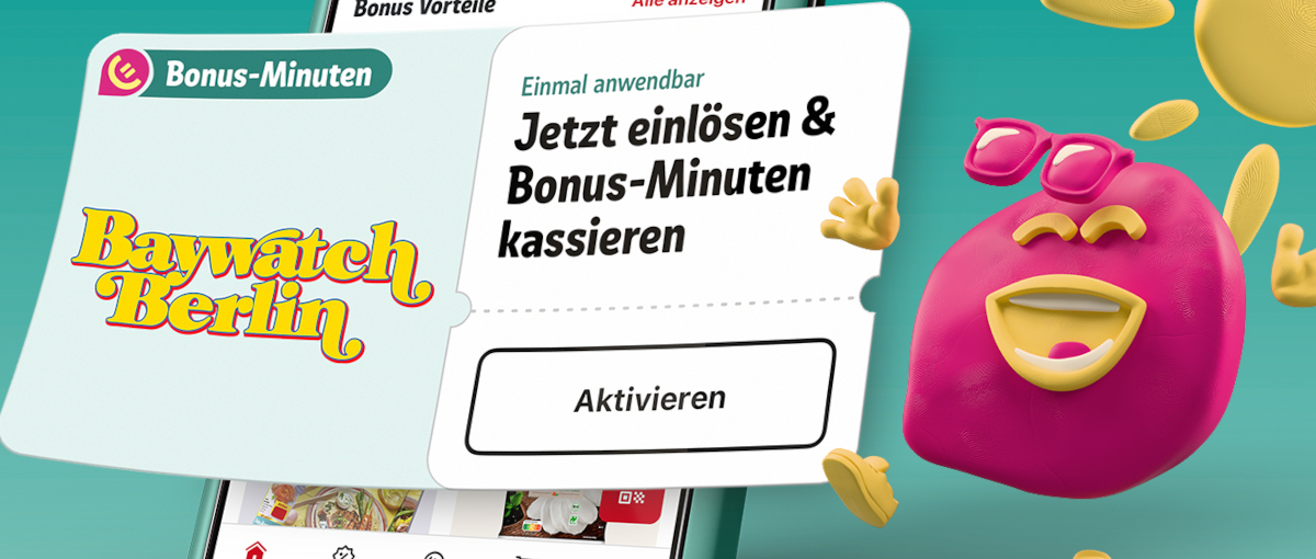 Rewe Bonus und Baywatch Berlin