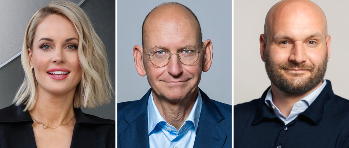 Janna Ensthaler, Daniel Stelter und Christian Miele