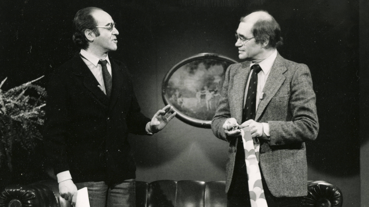 Dieter Thoma und Alfred Biolek